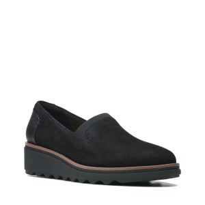Clarks - Sharon Dolly Black Suede